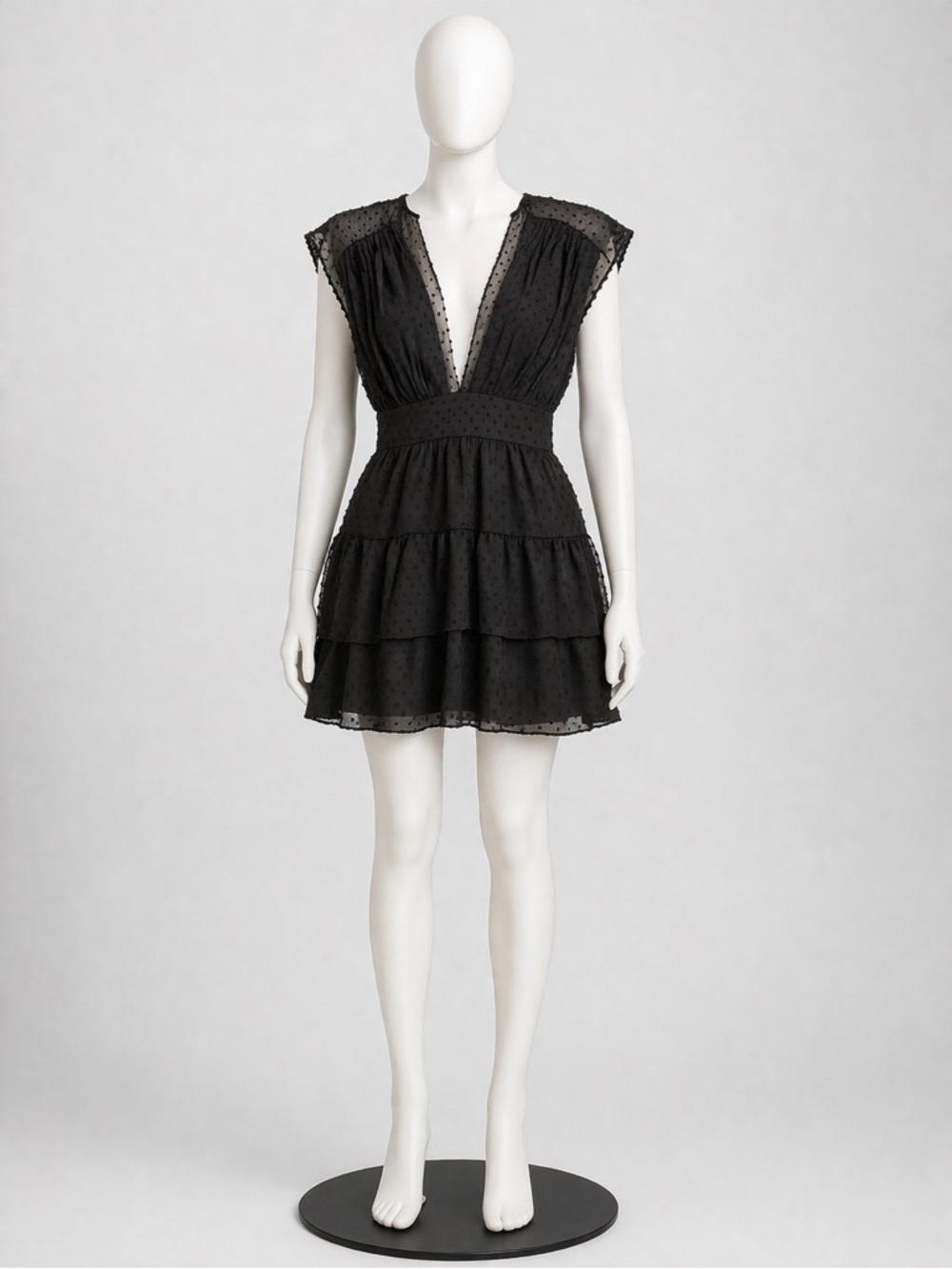 ZARA Swiss Dot Dress